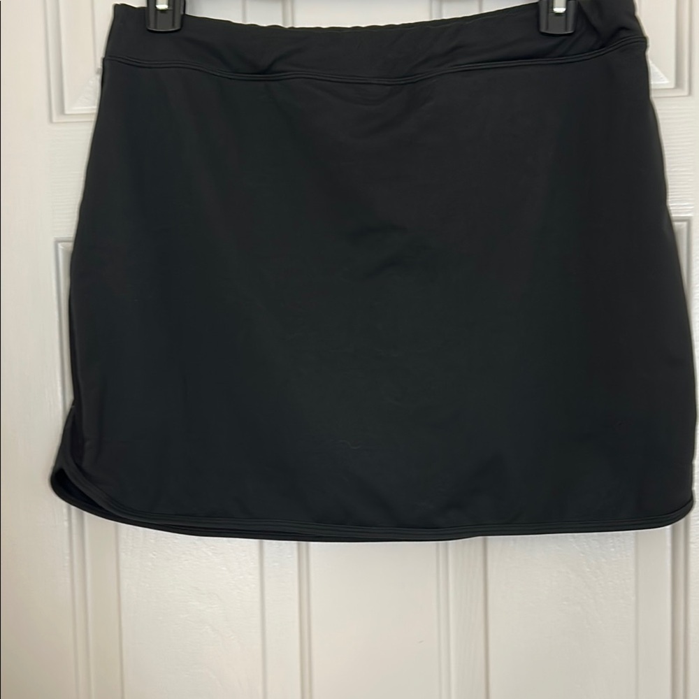 ZELOS Black Sports Skort Sz XL